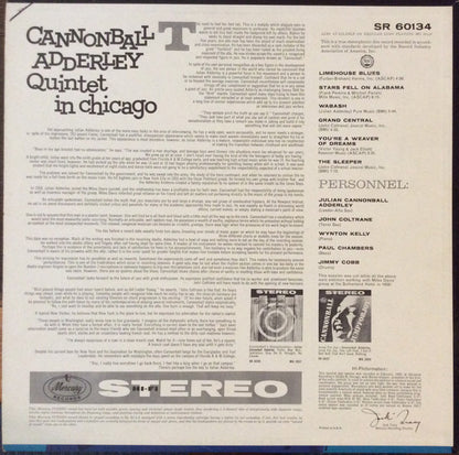 Cannonball Adderley Quintet* : In Chicago (LP, Album, Dee)