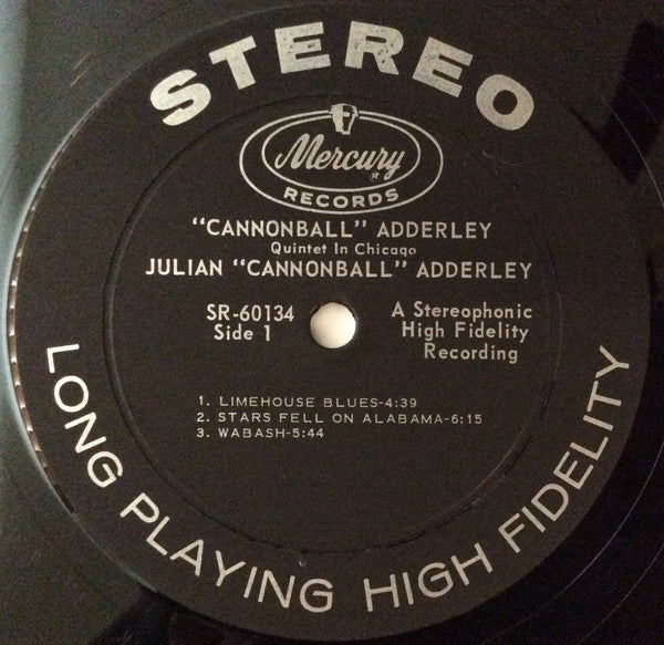 Cannonball Adderley Quintet* : In Chicago (LP, Album, Dee)