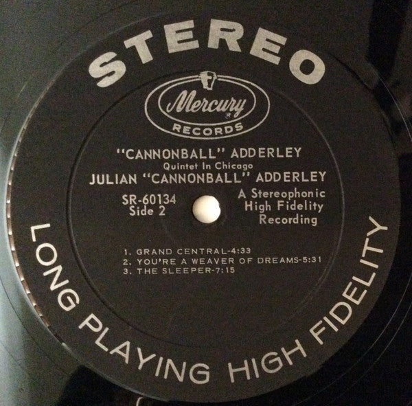 Cannonball Adderley Quintet* : In Chicago (LP, Album, Dee)