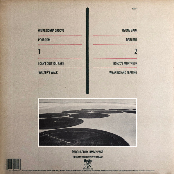Led Zeppelin : Coda (LP, Album, Spe)