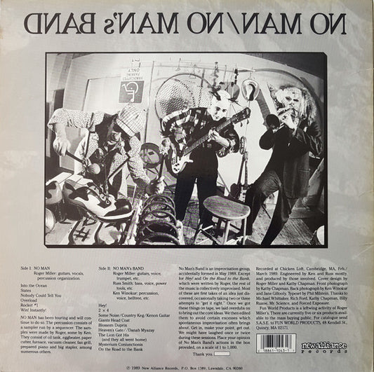 No Man / No Man's Band (4) : Damage The Enemy (LP, Album)