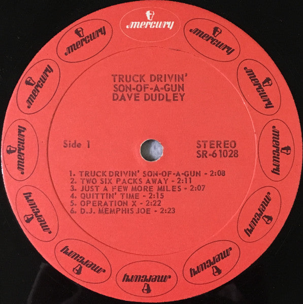 Dave Dudley : Truck Drivin' Son-Of-A-Gun (LP, Album, RP)