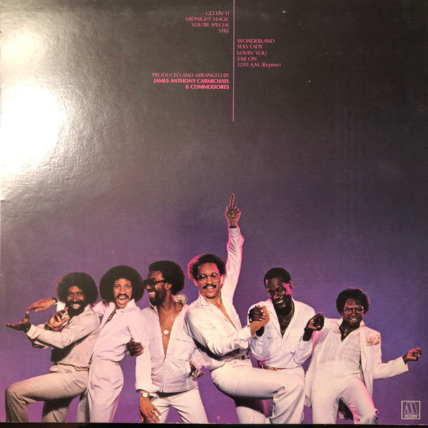 Commodores : Midnight Magic (LP, Album, Club, CRC)