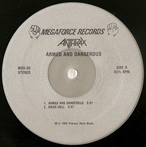Anthrax : Armed And Dangerous (12", EP, Tra)