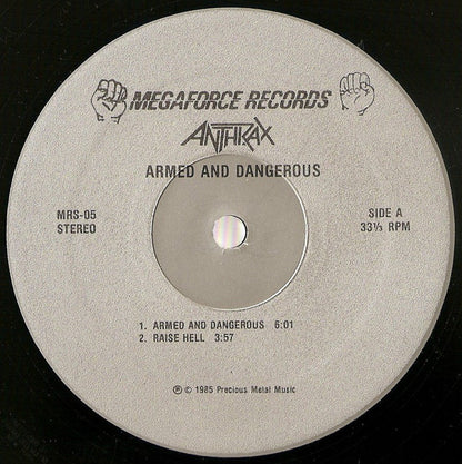 Anthrax : Armed And Dangerous (12", EP, Tra)