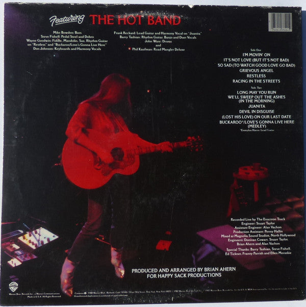 Emmylou Harris : Last Date (LP, Album, Win)