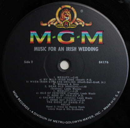 Lenny Kaye And His Orchestra : Music For An Irish Wedding (LP, Album)