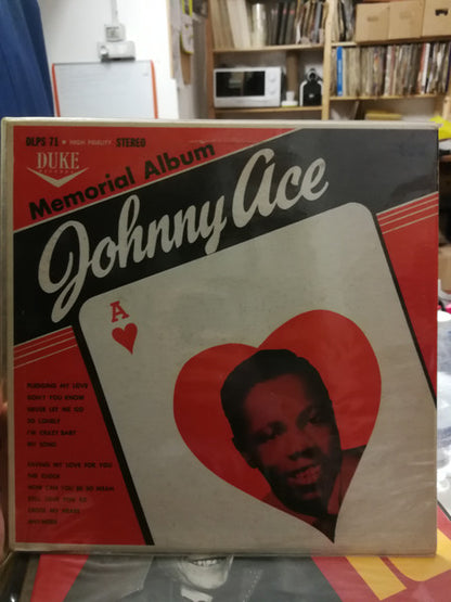 Johnny Ace : Memorial Album For Johnny Ace (LP, Album, Comp, RE)