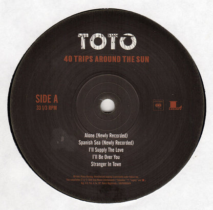 Toto : 40 Trips Around The Sun (2xLP, Comp, RM)