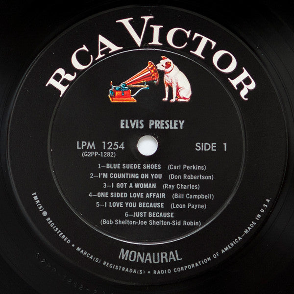 Elvis Presley : Elvis Presley (LP, Album, Mono, RE, Roc)