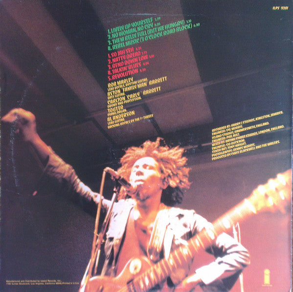 Bob Marley & The Wailers : Natty Dread (LP, Album, M/Print)