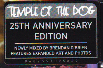 Temple Of The Dog : Temple Of The Dog (CD, Album, RE, RM, 25t)