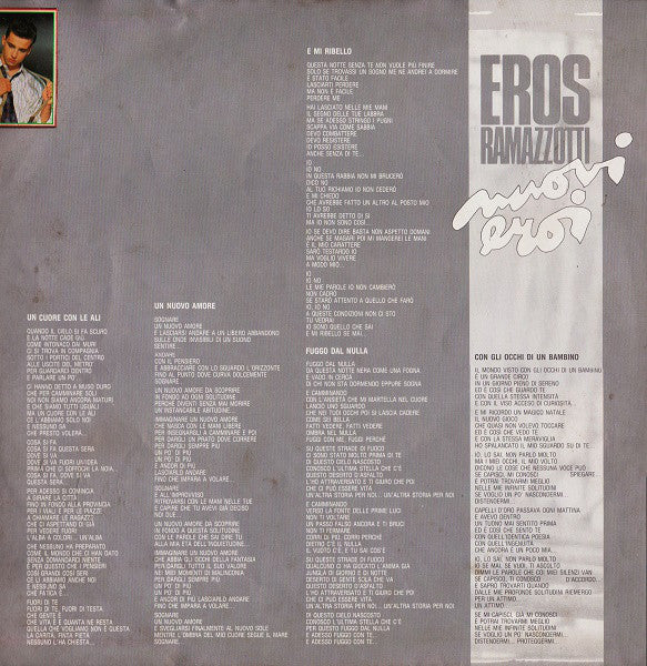 Eros Ramazzotti : Nuovi Eroi (LP, Album)