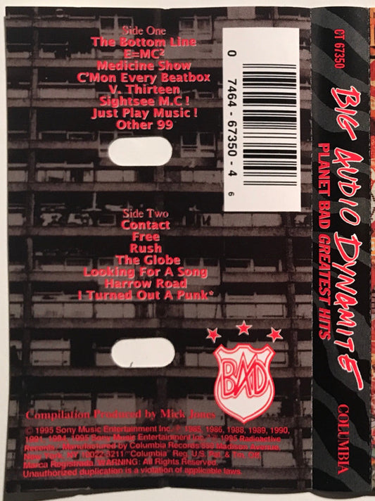 Big Audio Dynamite : Planet BAD (Greatest Hits) (Cass, Comp)