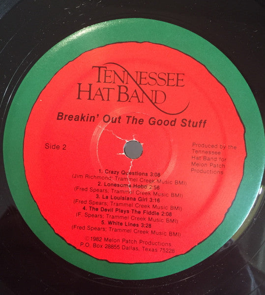 Tennessee Hat Band : Breaking Out The Good Stuff (LP, Album)