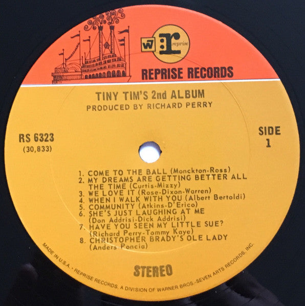 Tiny Tim : Tiny Tim's 2nd Album (LP, Album, Pit)