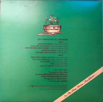 ZZ Top : Tres Hombres (LP, Album, RE, Win)