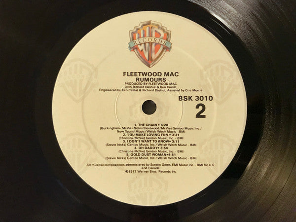 Fleetwood Mac : Rumours (LP, Album, RE, SRC)