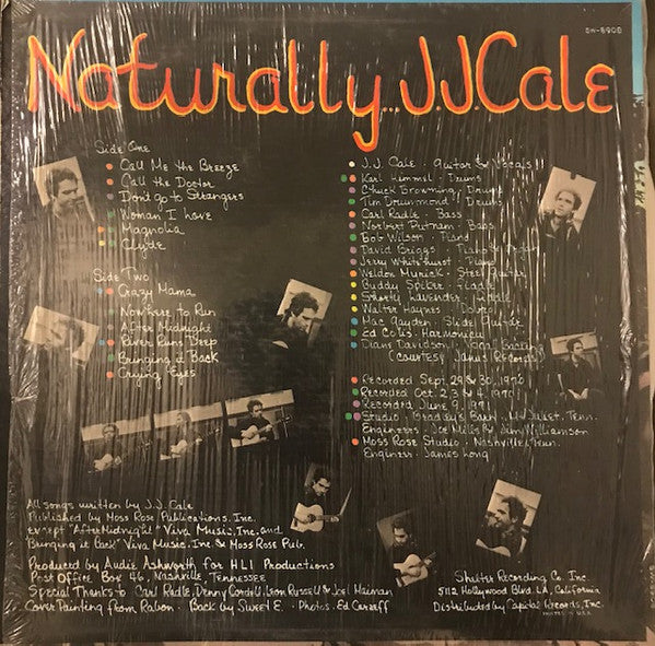 J.J. Cale : Naturally (LP, Album, RP, Win)