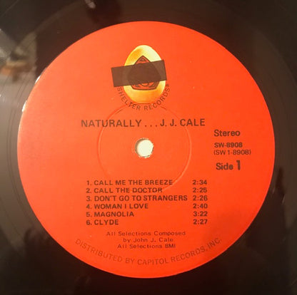 J.J. Cale : Naturally (LP, Album, RP, Win)