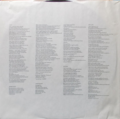 The Jim Carroll Band : Dry Dreams (LP, Album, Spe)