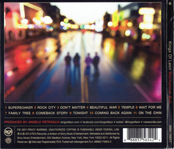 Kings Of Leon : Mechanical Bull (CD, Album, Gat)