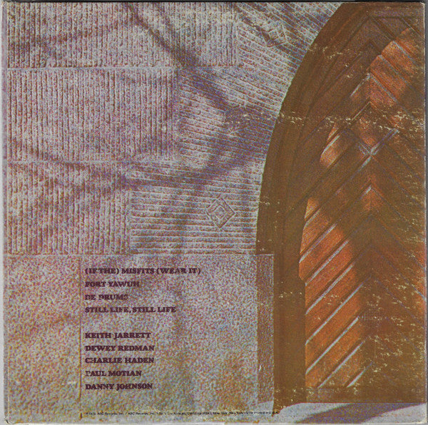 Keith Jarrett : Fort Yawuh (LP, Album, Quad, Gat)