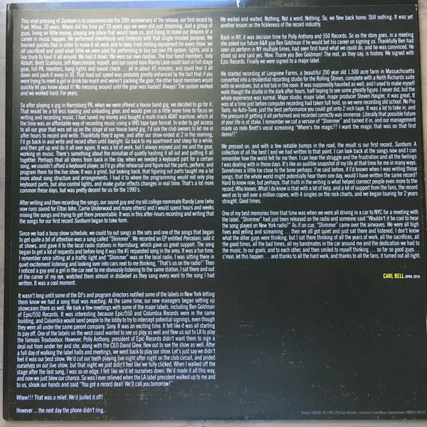 Fuel (3) : Sunburn (LP, Ltd, RE, S/Edition, 20t)