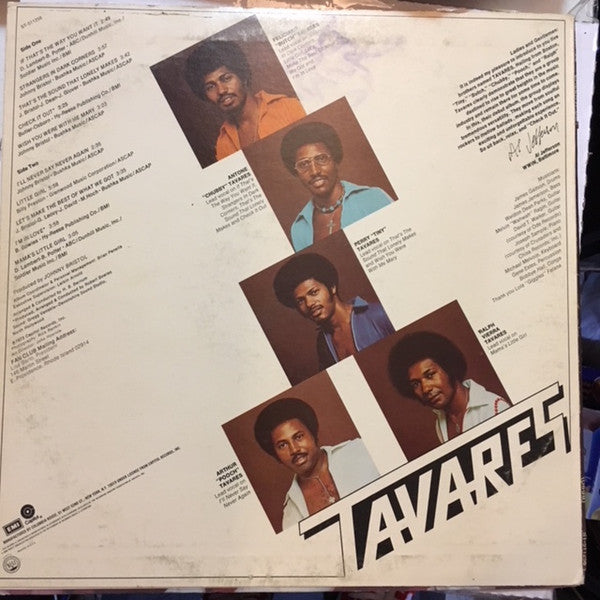 Tavares : Check It Out (LP, Album, Club, Col)