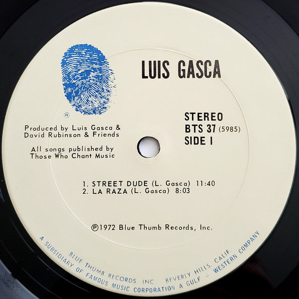 Luis Gasca : For Those Who Chant (LP, Album, San)