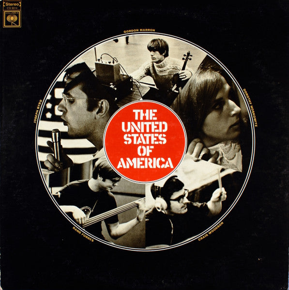 The United States Of America : The United States Of America (LP, Album, Pit)