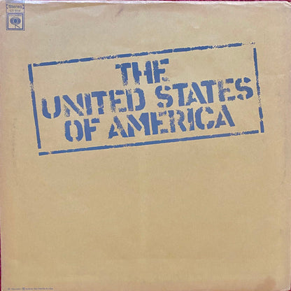 The United States Of America : The United States Of America (LP, Album, Pit)