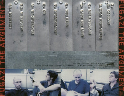 Fugazi : The Argument (CD, Album, RP, CIN)