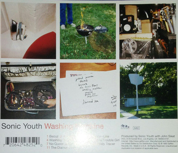 Sonic Youth : Washing Machine (CD, Album, RE)