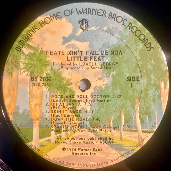 Little Feat : Feats Don't Fail Me Now (LP, Album, Pit)