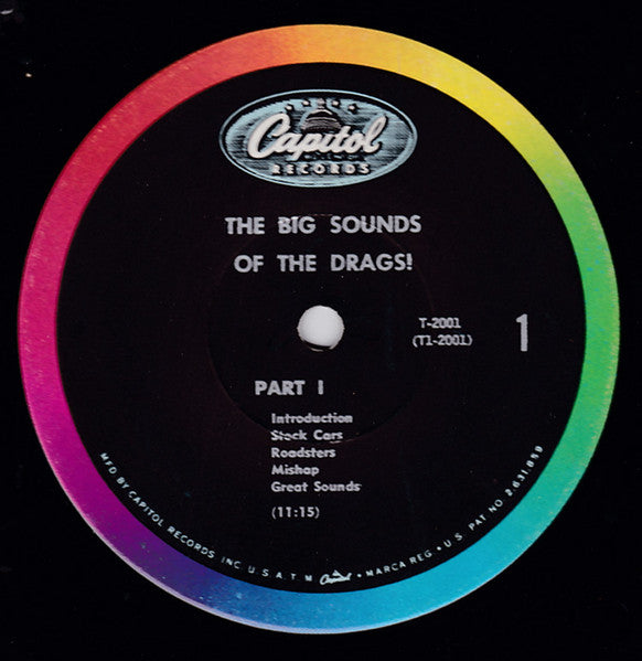 No Artist : The Big Sounds Of The Drags! (LP, Mono, Los)