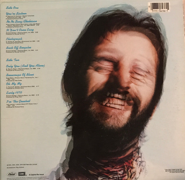 Ringo Starr : Blast From Your Past (LP, Comp, RE)