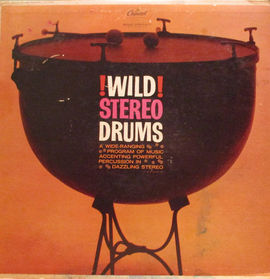 Various : Wild Stereo Drums (LP, Album, RP, Scr)