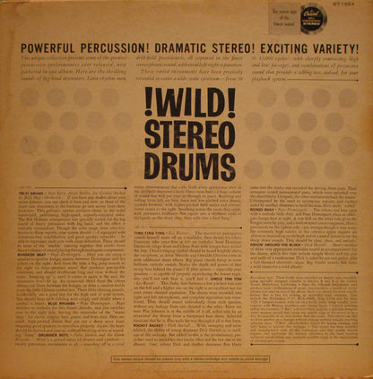 Various : Wild Stereo Drums (LP, Album, RP, Scr)
