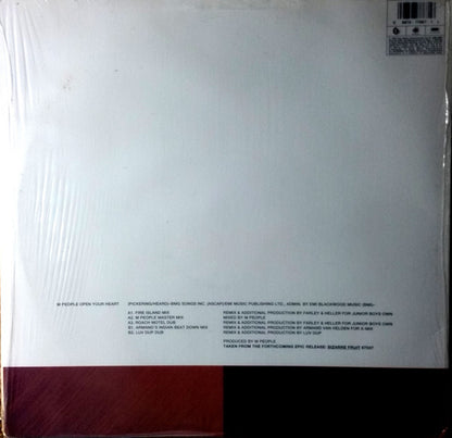 M People : Open Your Heart (12")