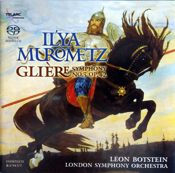Leon Botstein, London Symphony Orchestra, Reinhold Glière : Symphony No. 3, "Il'Ya Murometz" (SACD, Hybrid, Multichannel, Album)