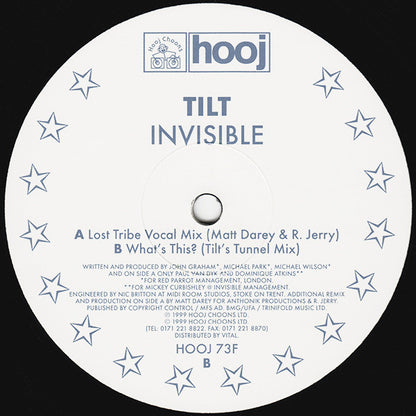 Tilt : Invisible  (12", Single)
