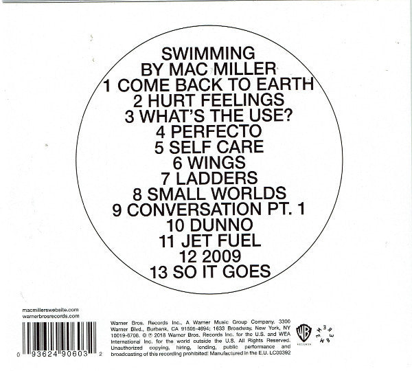 Mac Miller : Swimming (CD, Album)
