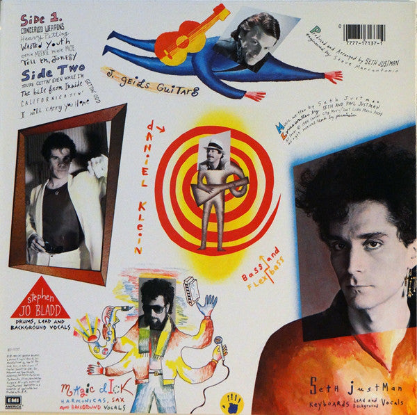 The J. Geils Band : You're Gettin' Even While I'm Gettin' Odd (LP, Album, Jac)