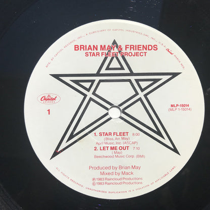 Brian May & Friends* : Star Fleet Project (12", MiniAlbum, Jac)