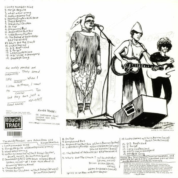 The Moldy Peaches : The Moldy Peaches (LP, Album, RE, Red + 7", RE + CD, Album)