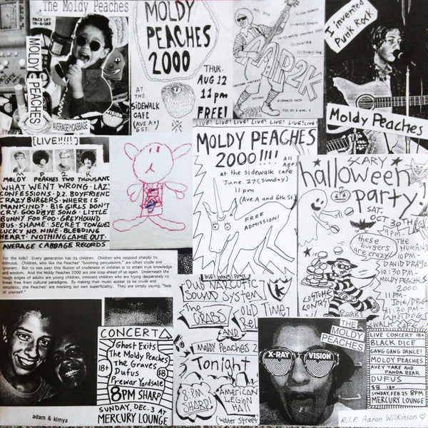 The Moldy Peaches : The Moldy Peaches (LP, Album, RE, Red + 7", RE + CD, Album)