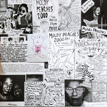 The Moldy Peaches : The Moldy Peaches (LP, Album, RE, Red + 7", RE + CD, Album)