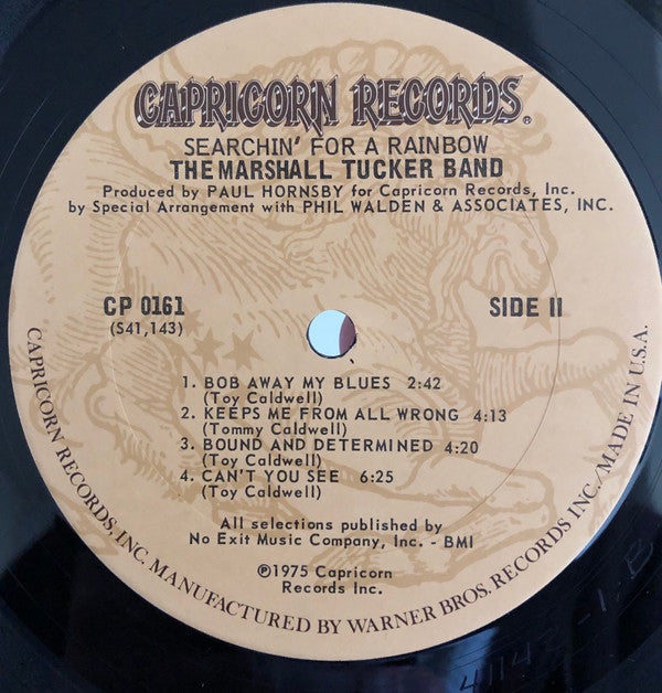 The Marshall Tucker Band : Searchin' For A Rainbow (LP, Album, San)