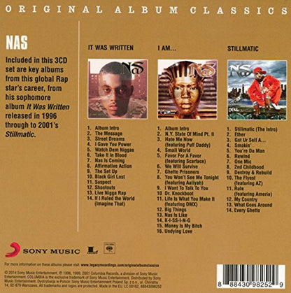 Nas : Original Album Classics (CD, Album, RE + CD, Album, RE + CD, Album, RE + Bo)